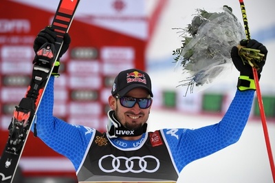 パリスが強豪抑え男子スーパー大回転で金、アルペン世界選手権