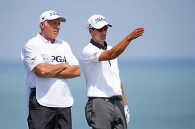 スコット、ウッズの「奴隷」発言をしたキャディーに関する質問を一蹴