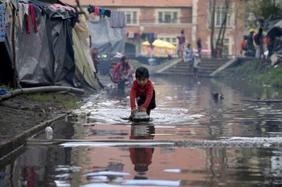【今日の1枚】さらば仮設キャンプよ コロンビア