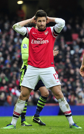 アーセナルがアストン・ビラに辛勝