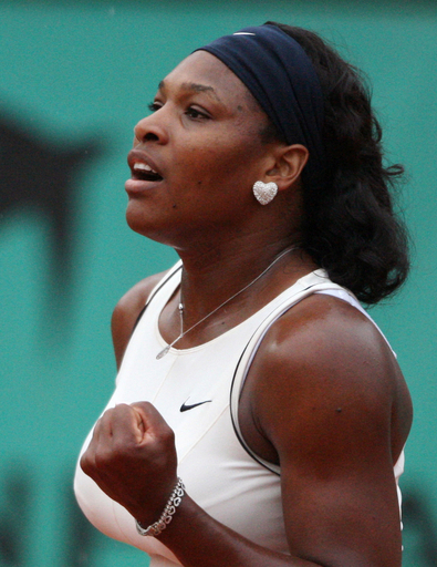 セレーナ ハークルロード退け全仏2回戦進出