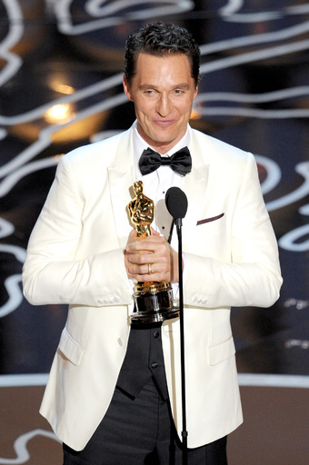 米アカデミー賞、主演男優賞はM・マコノヒー  『ダラス・バイヤーズクラブ』で