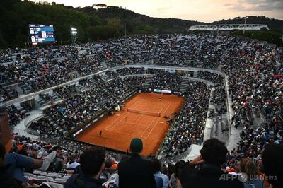 イタリア国際、賭博関連の迷惑客排除へ テニス