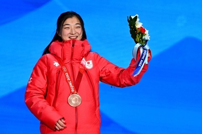 坂本花織に銅メダル授与 フィギュア女子、北京冬季五輪