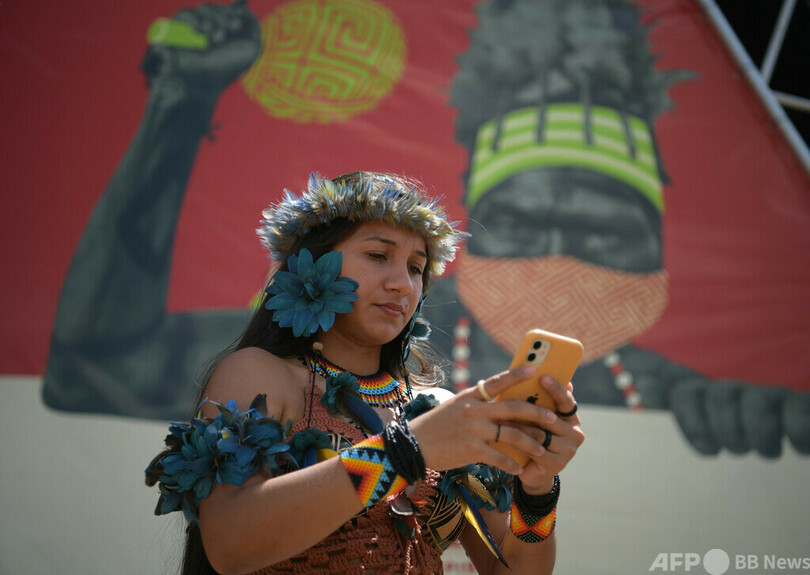 ブラジル先住民インフルエンサー