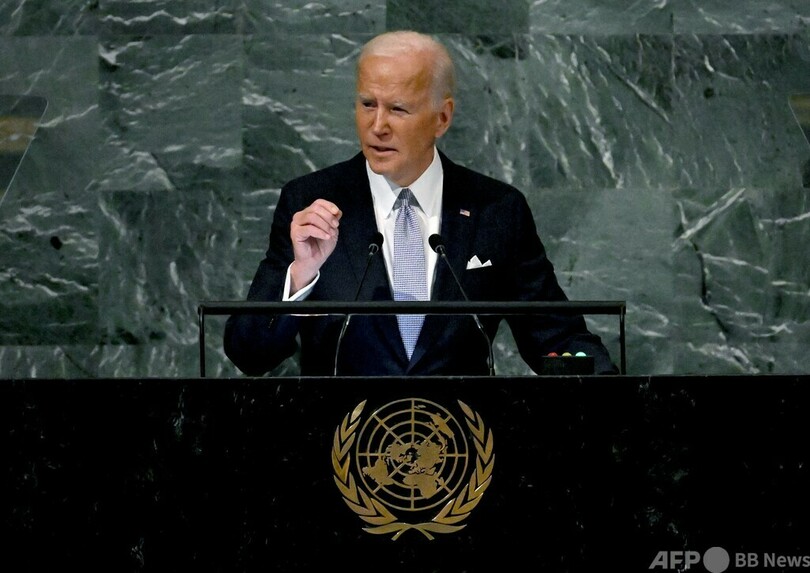 米大統領、国連演説でロシア痛烈批判 安保理改革を支持