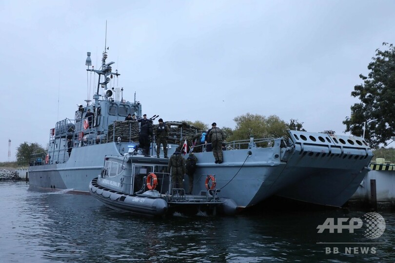 第2次世界大戦の巨大不発弾、処理作業中に爆発 けが人なし