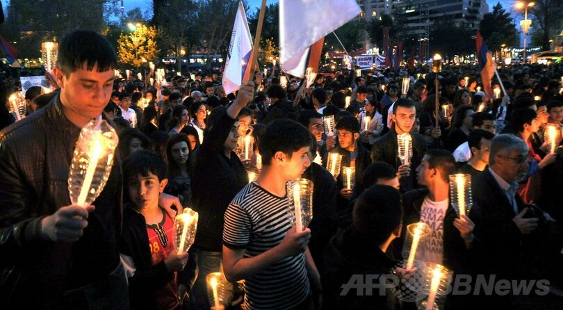 トルコ首相、アルメニア人虐殺に初の哀悼表明