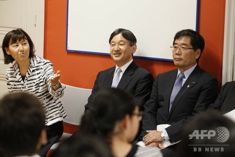 訪仏中の皇太子さま、リヨンで織物博物館と補習授業校を視察