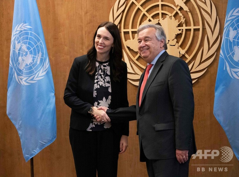 NZ首相、国連会合に生後3か月の娘同伴 日本代表団、おむつ替えに仰天？