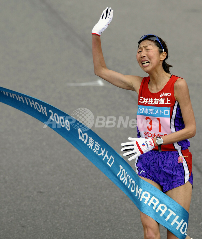 男子はキプサングが優勝 前田が2位、東京マラソン