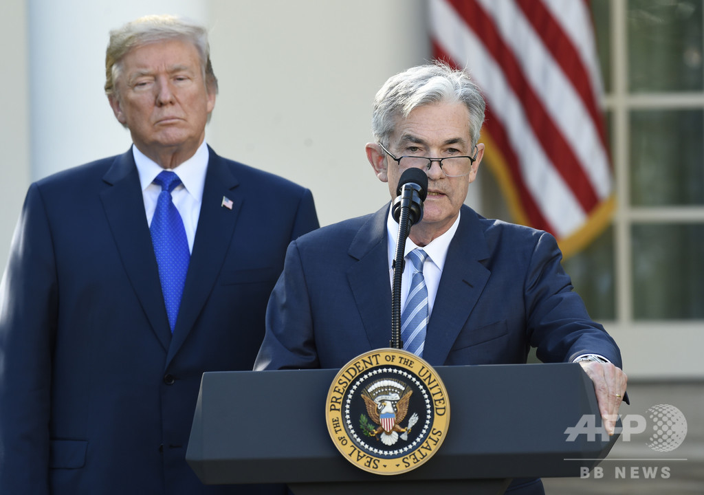 トランプ氏、FRB議長に「少しも満足していない」 トランプ氏、FRB議長に「少しも満足していない」