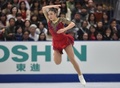 17-18フィギュアスケートグランプリ（GP）シリーズ第4戦、NHK杯、女子シングル・ショートプログラム（SP）。演技に臨む本郷理華（2017年11月10日撮影）。(c)AFP/Kazuhiro NOGI