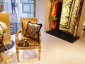 写真は11日に東京・銀座にオープンする「ヴェルサーチ ホーム（VERSACE HOME）」の店内の様子（2015年7月10日撮影）。(c)MODE PRESS