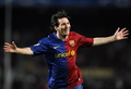 サッカースペイン1部リーグ、FCバルセロナのリオネル・メッシ（2008年11月4日撮影）。(c)Lluis GENE / AFP