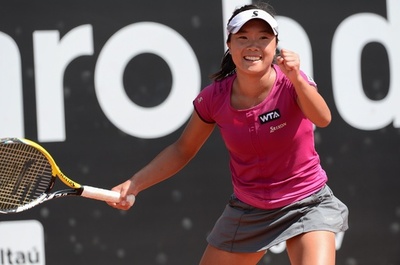 奈良が初のWTAツアー決勝進出、リオ・オープン