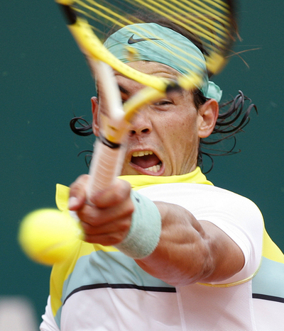 ナダル チェラをストレートで退け3回戦進出、モンテカルロ・マスターズ