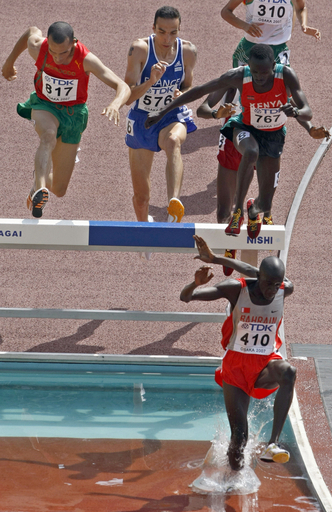 タヘル 男子3000メートル障害決勝へ