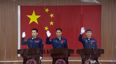 グルメから間取りまで 中国は宇宙ステーションの内部を公開