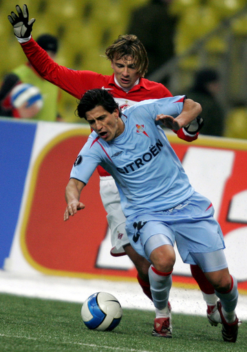 ＜サッカー UEFA杯＞スパルタク・モスクワ ホームでのセルタ戦は引き分けに終わる - ロシア