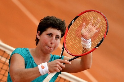 好調スアレス・ナバロ、ハレプ破り決勝進出 イタリア国際