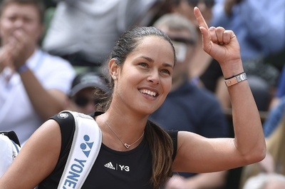 好調イワノビッチ、7年ぶりの準決勝へ 全仏オープン