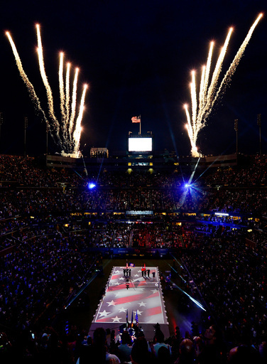 フェデラー戦が雨天順延に、全米オープン