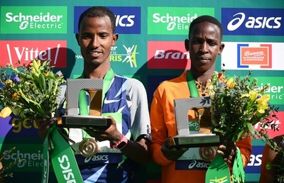 ゲルミサとジェプトゥムがパリ・マラソン優勝