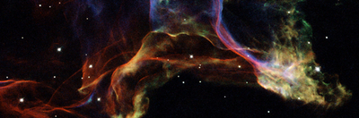 壮麗な超新星残骸「網状星雲」、NASA