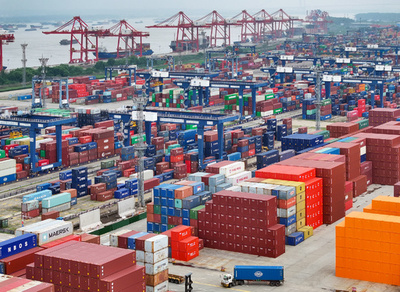 中国、過去8か月間の輸出入総額は前年同期比6％増