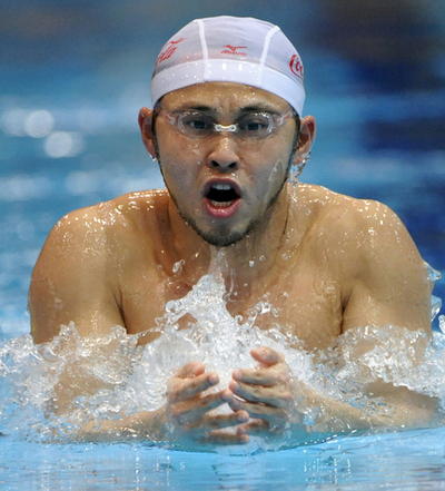 北島 北京五輪目指し練習に励む