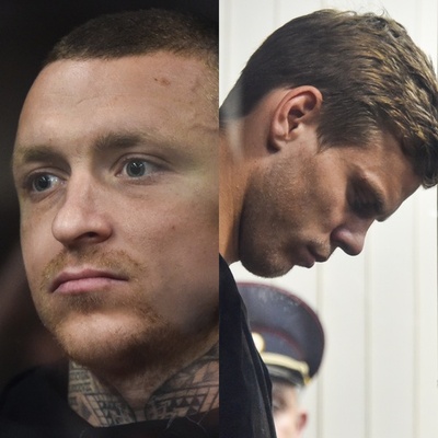 官僚暴行の元ロシア代表サッカー選手2人、検察側が禁錮1年6月を求刑