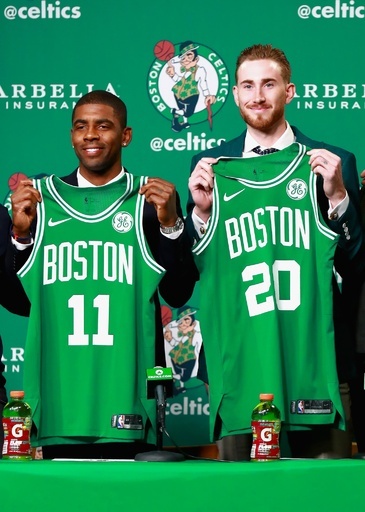 セルティックス移籍のアービング「自分の可能性を最大限に発揮したい」