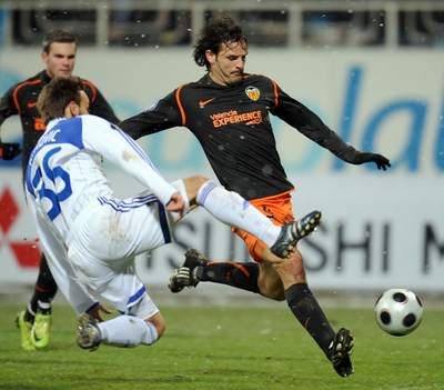 バレンシア ディナモ・キエフとの第1戦を引き分ける