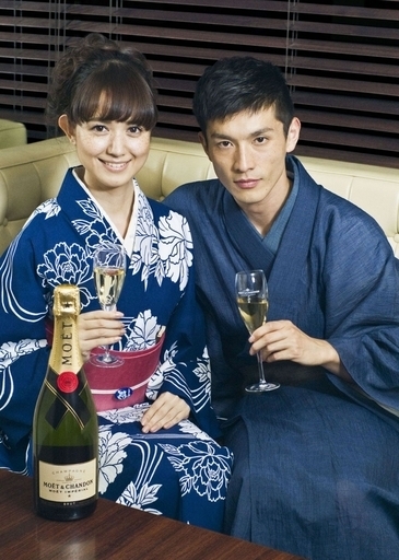 今夏は浴衣でシャンパンを！モエの期間限定バーが丸の内にオープン