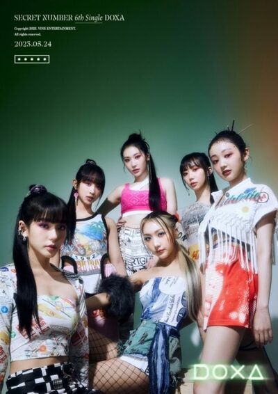 SECRET NUMBER、シングル「DOXA」のグループコンセプトフォトオープン