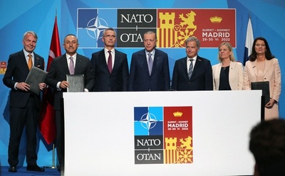 北欧2国のNATO加盟支持 トルコ、反対から一転