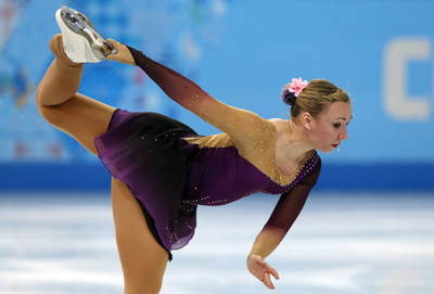 フィギュア女子SPで26位のフランク、ソチ五輪