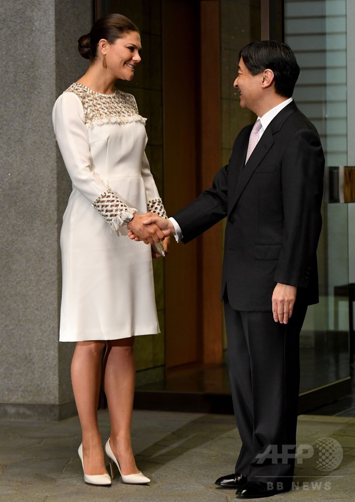 スウェーデン王太子、皇太子さまとの晩さん会に出席