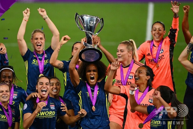 リヨンが女子欧州CL5連覇、熊谷が強烈ミドルで決勝点