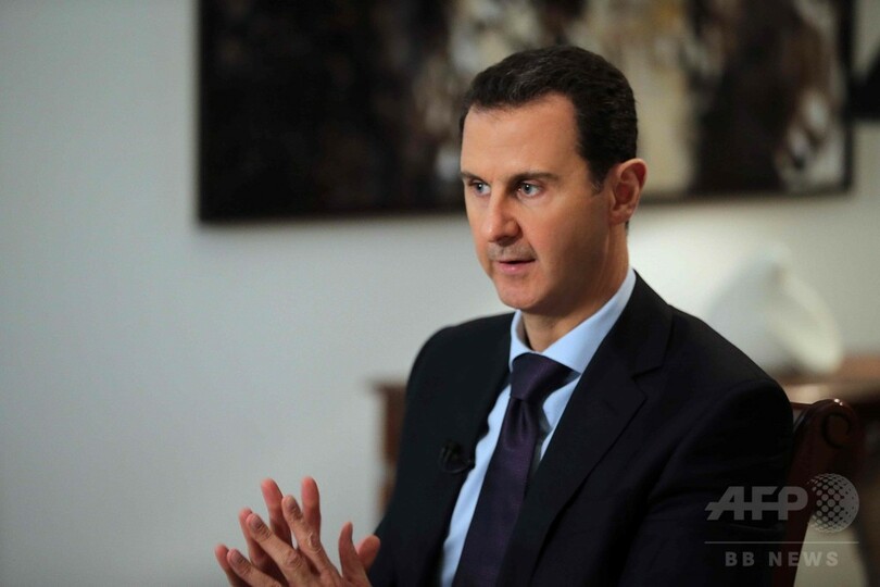 アサド大統領、対テロ戦継続とシリア全土奪還を言明 AFP独占取材