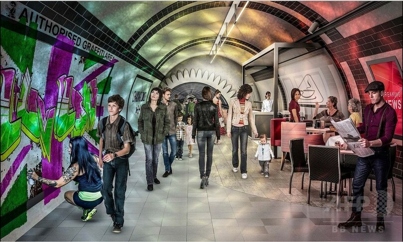 地下にサイクリングコースなど、ロンドンの新ビジョン