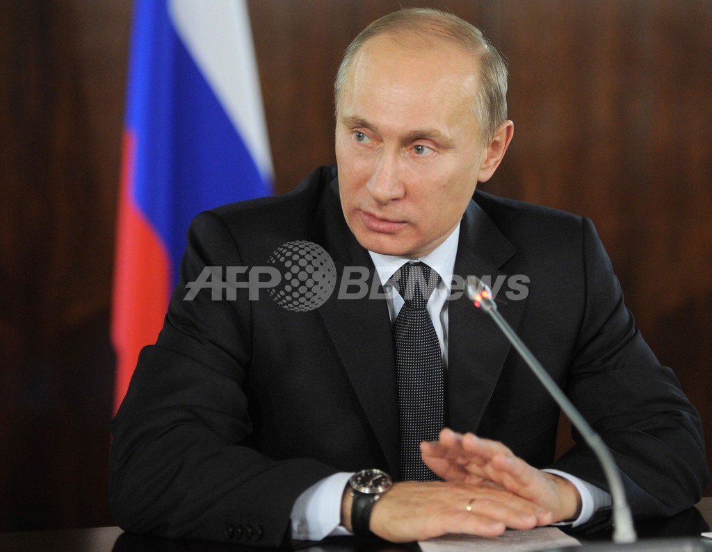 プーチン首相、米政府を非難「民衆をデモに仕向けた」 プーチン首相、米政府を非難「民衆をデモに仕向けた」