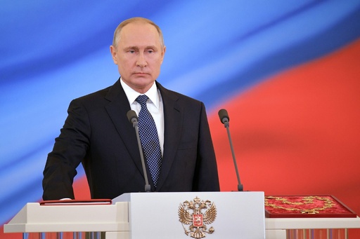 プーチン大統領が就任宣誓、通算4期目 ロシア 写真10枚 国際ニュース