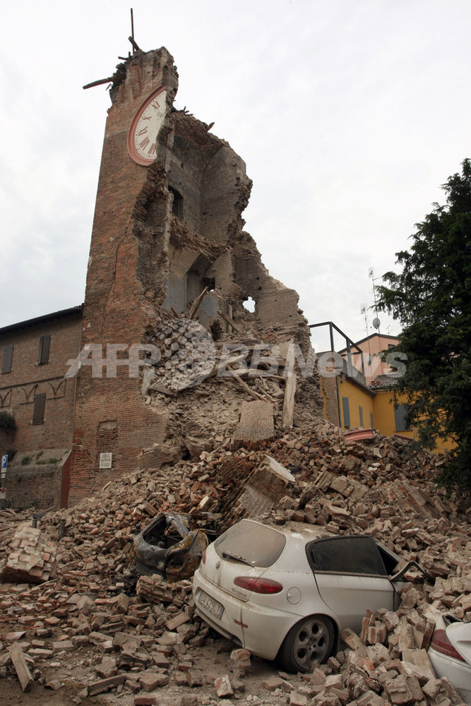 イタリア北部でm6の地震 6人死亡 歴史的建造物の被害甚大 写真29枚 国際ニュース Afpbb News