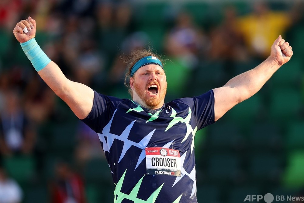 男子砲丸投げで31年ぶり世界新 米国のライアン クラウザー 写真6枚 国際ニュース Afpbb News