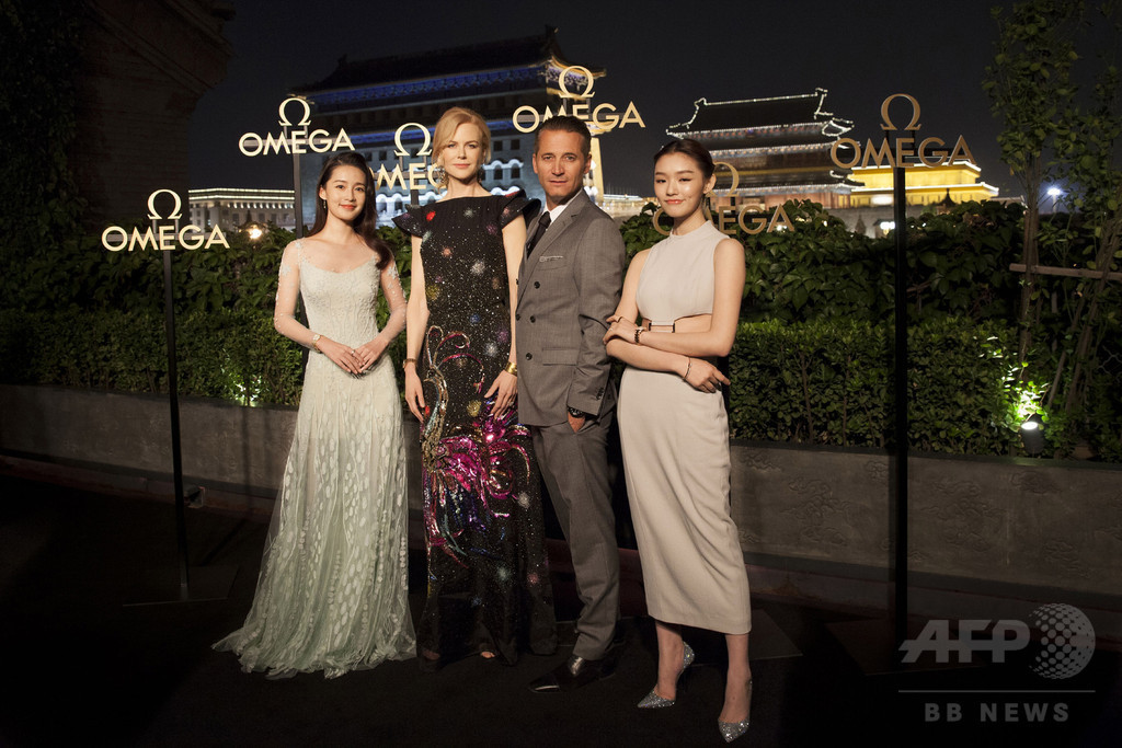 北京で「オメガ」レディスウォッチ発表イベント、ニコール・キッドマン登場