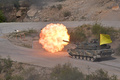 韓国軍のK2戦車（2022年9月20日撮影、資料写真）。(c)Anthony WALLACE / AFP