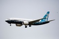 米航空機大手ボーイングの旅客機737MAX。米ワシントン州シアトルにて（2020年9月30日撮影）。(c)Jason Redmond / AFP