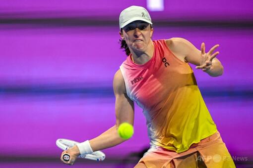 シフィオンテクが準決勝進出 ルバキナにストレート勝ち カタールOP